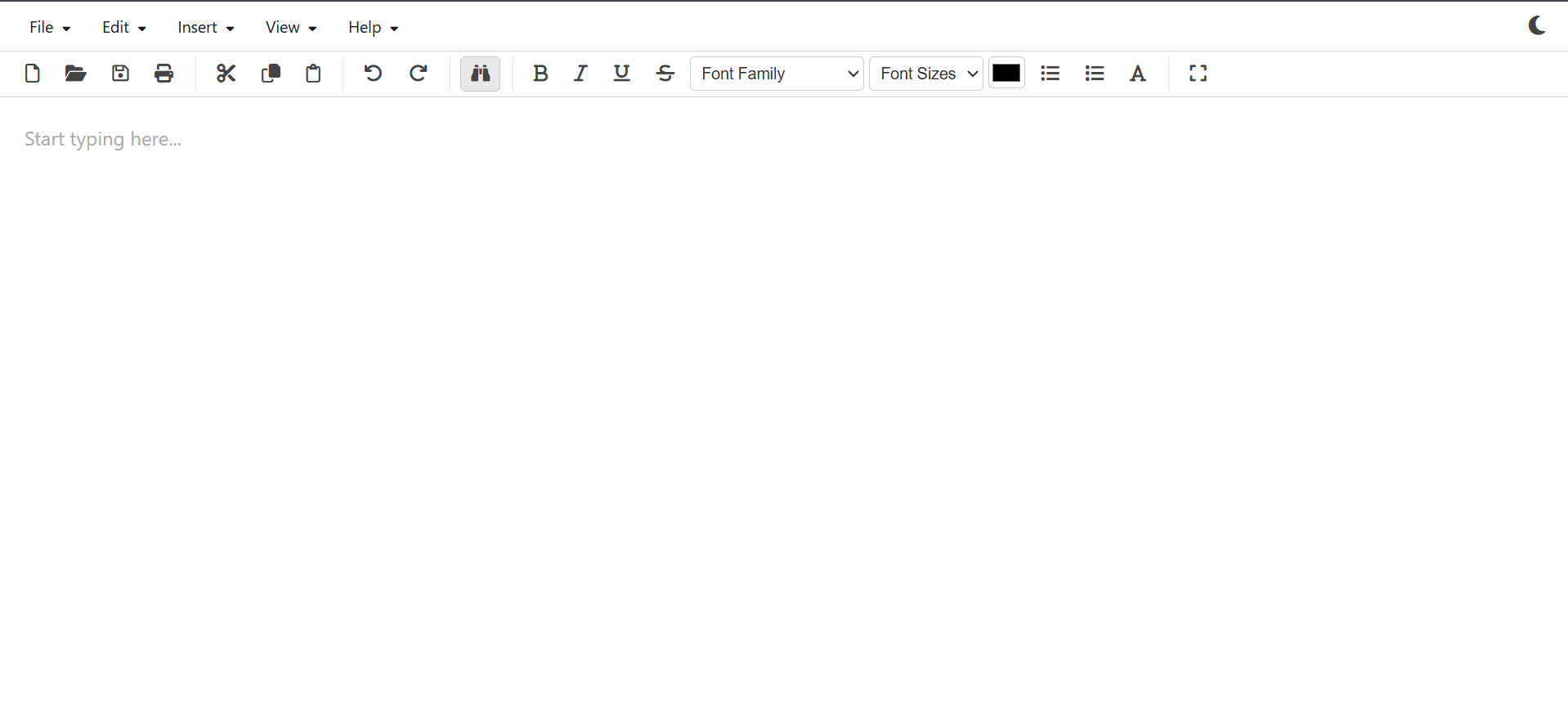 Notepad homepage